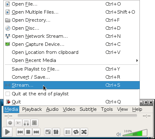 vlc streamer buffer more