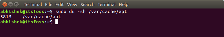 Clean up cache in Ubuntu Linux