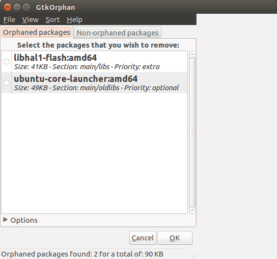 Remove orphaned packages in Ubuntu