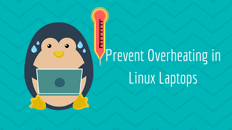 Prevent overheating in Linux laptops