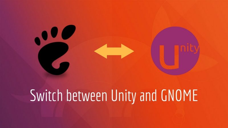 How to switch to Unity from GNOME in Ubuntu 17.10