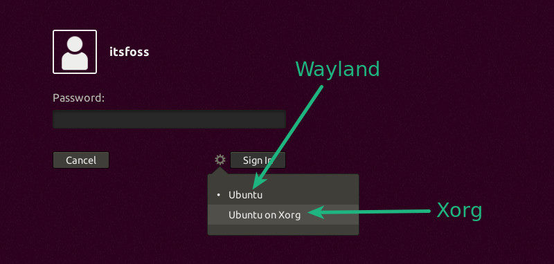 Switch to xorg display server from Wayland