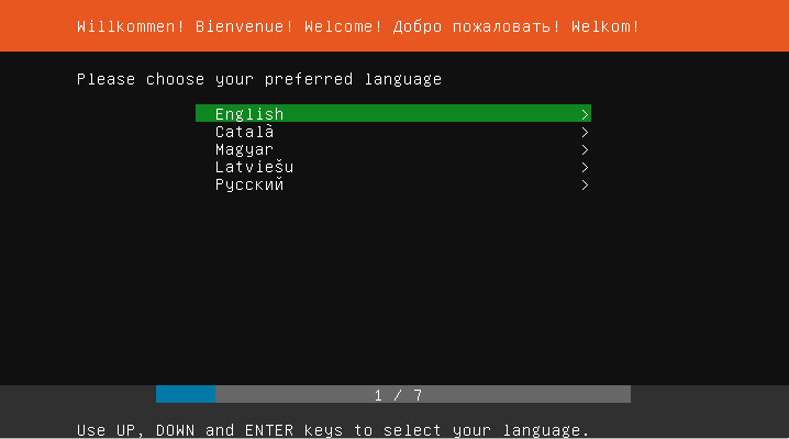 Ubuntu 18.04 Subiquity installer