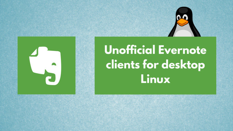 Using Evernote on Linux