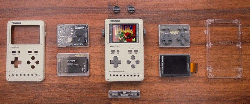 GameShell is a modular and hackable gaming console based on Linux