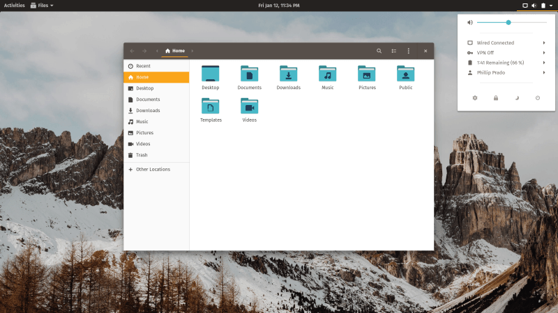 Pop!_OS Screenshot