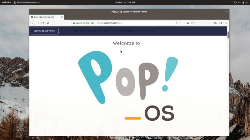 Review of Pop OS Linux by System 76