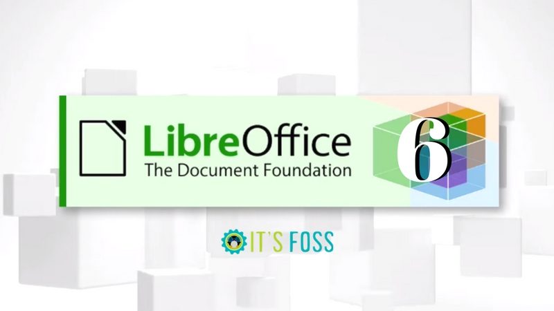 LibreOffice 6.0 Released