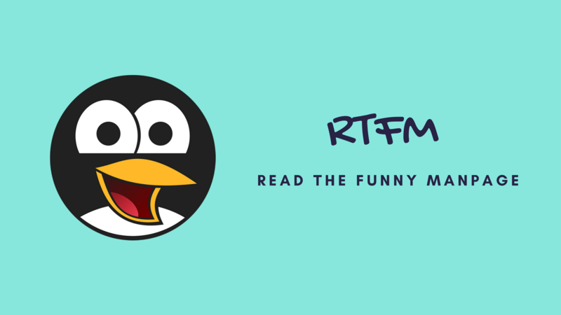 Funny Man Pages in Linux