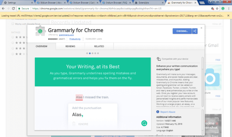 Iridium Browser A Browser For The Privacy Conscious