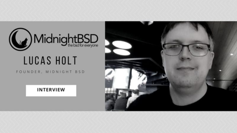 MidnightBSD Founder Lucas Holt Interview
