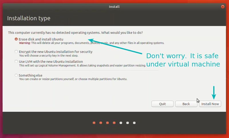 Installing Linux inside Windows using Oracle VirtualBox