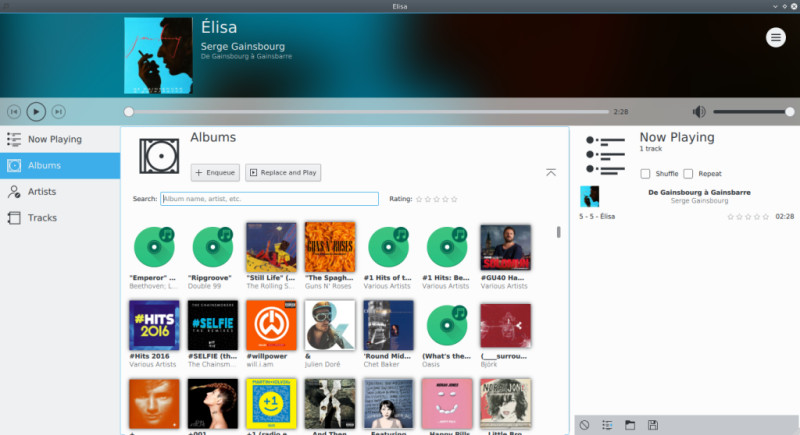 Elisa Music Player