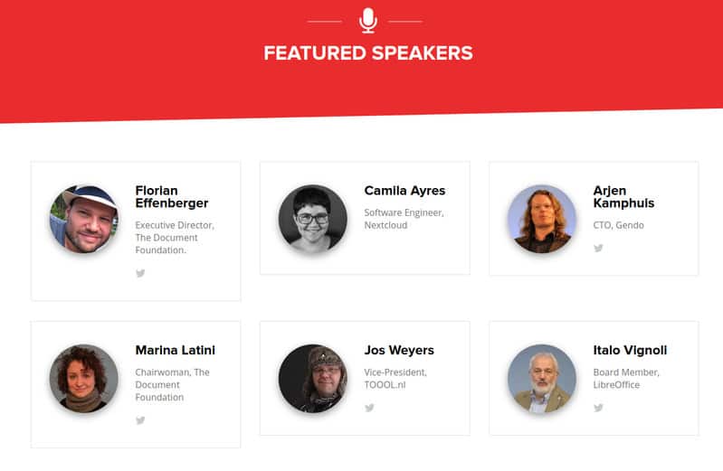 Featured speakers at OSCAL'18