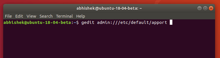 replacing gksu in Ubuntu 18.04