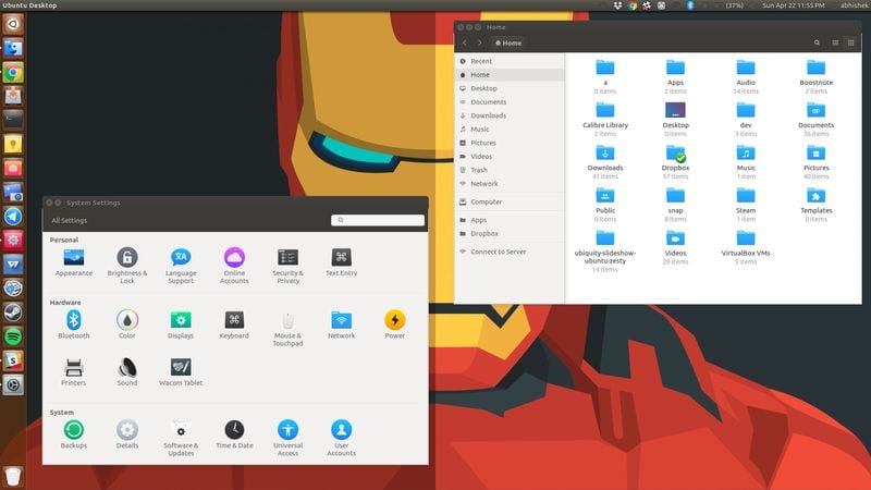 La Capitane icon theme for Linux