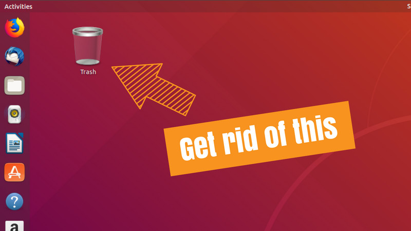 Remove Home Folder Icon from Ubuntu Desktop