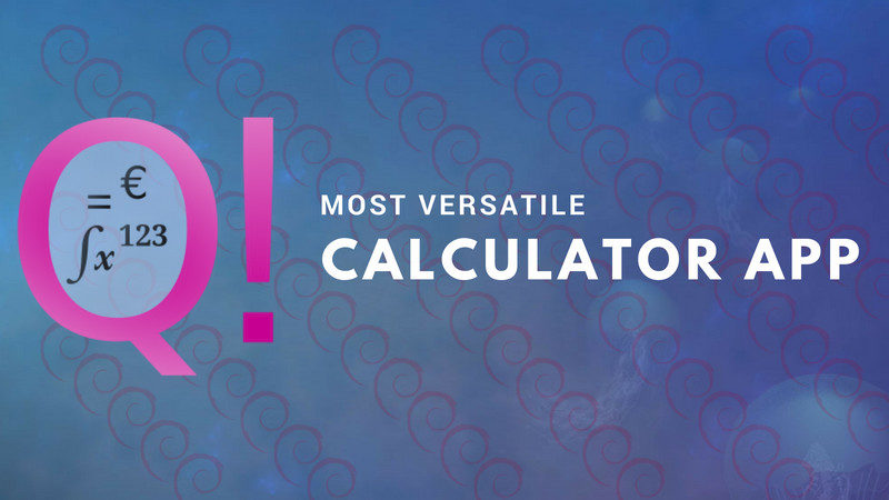 Qalculator is the best calculator app