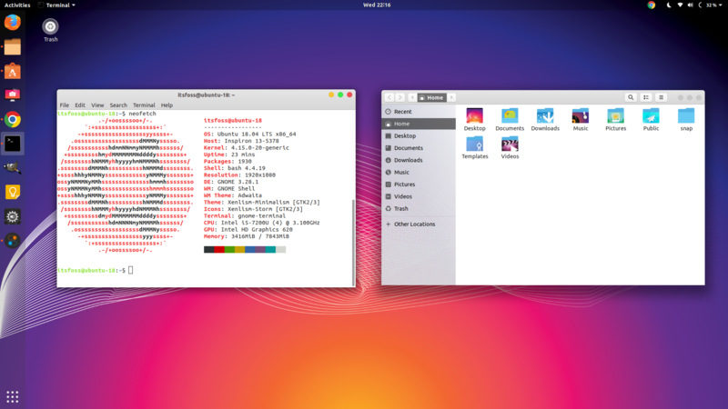Xenlism GTK theme for Ubuntu and Other Linux