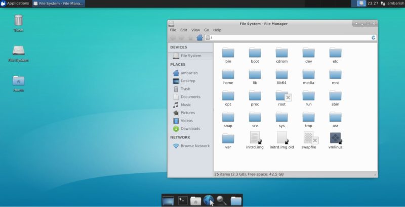 debian xfce desktop