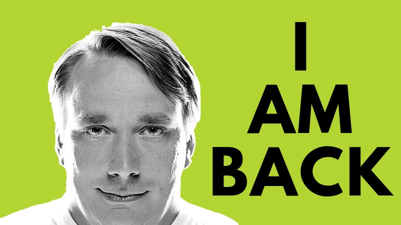 Linus Torvalds is back in charge of Linux