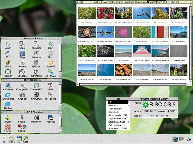 RISC OS 5 Screenshot
