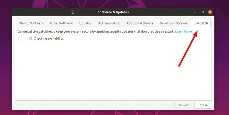 Live patching in Ubuntu