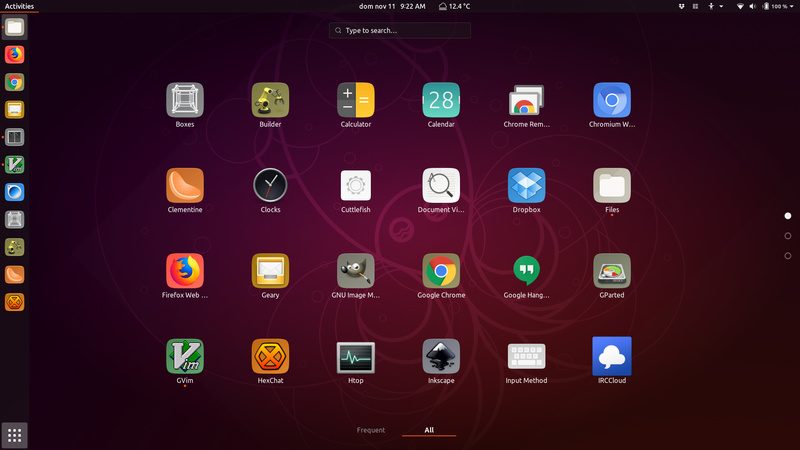 Yaru icon theme in Ubuntu 19.04