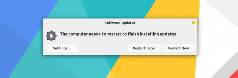 Installing updates via GUI in Ubuntu