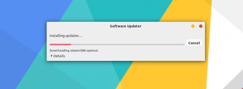 Updating Ubuntu via GUI