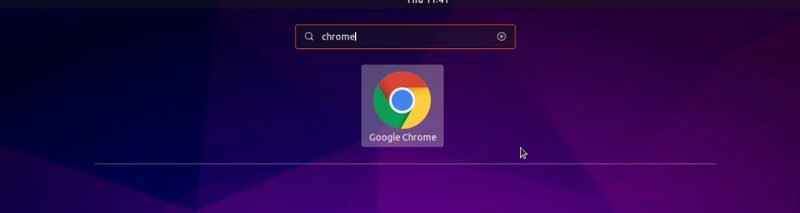 Google Chrome in Ubuntu 18