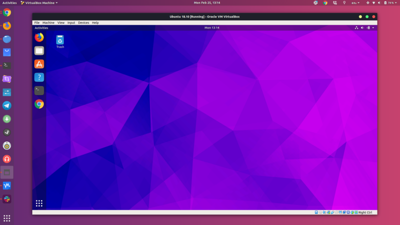 Linux installed inside Linux using VirtualBox