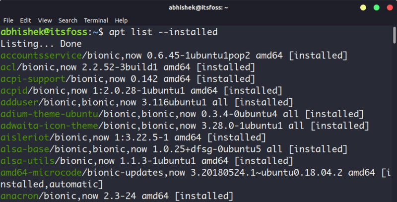 how-to-list-installed-packages-on-ubuntu-and-debian-based-linux