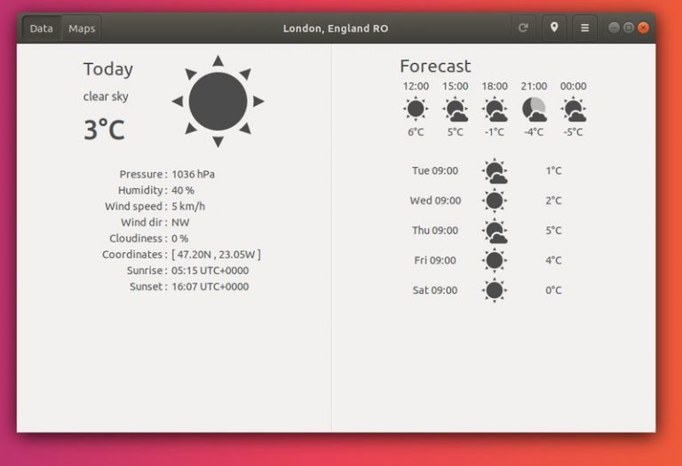 How to Display Weather Information in Ubuntu 18.04