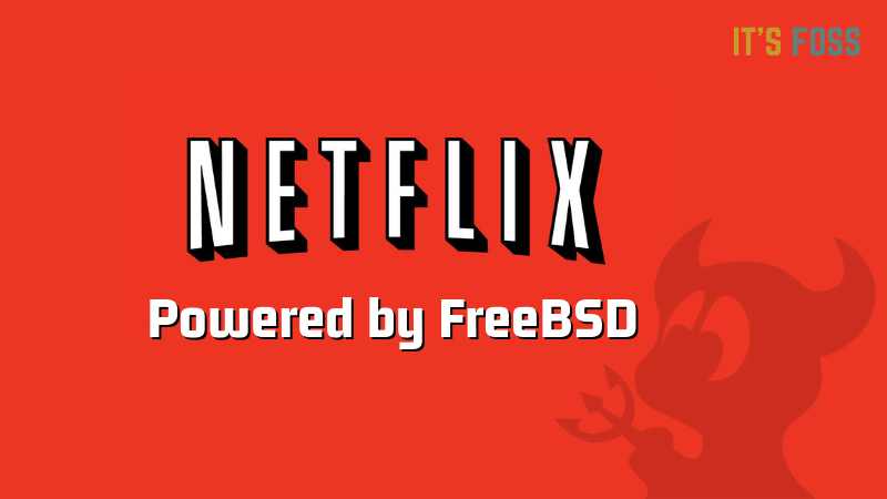 Netflix uses FreeBSD for its CDN