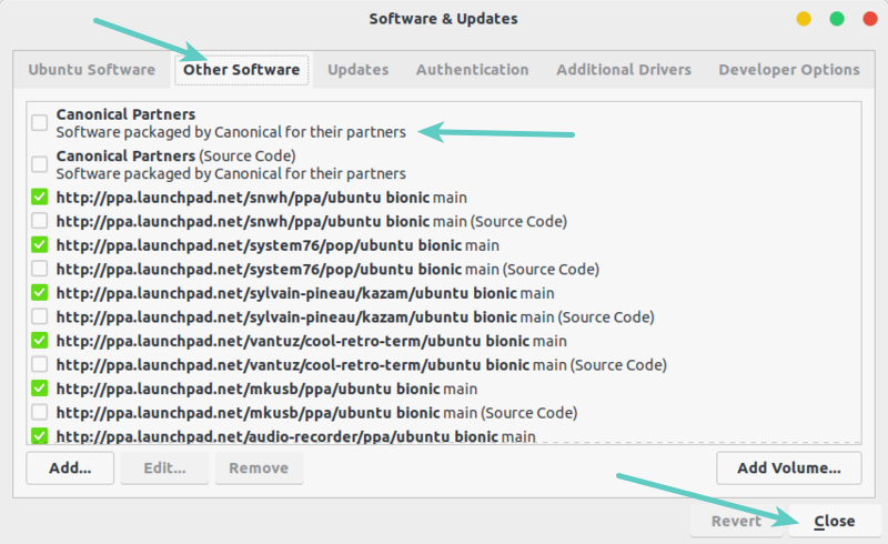 Add partner repository in Ubuntu