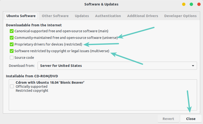 Add repositories in Ubuntu