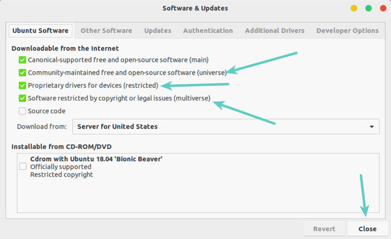 Add repositories in Ubuntu