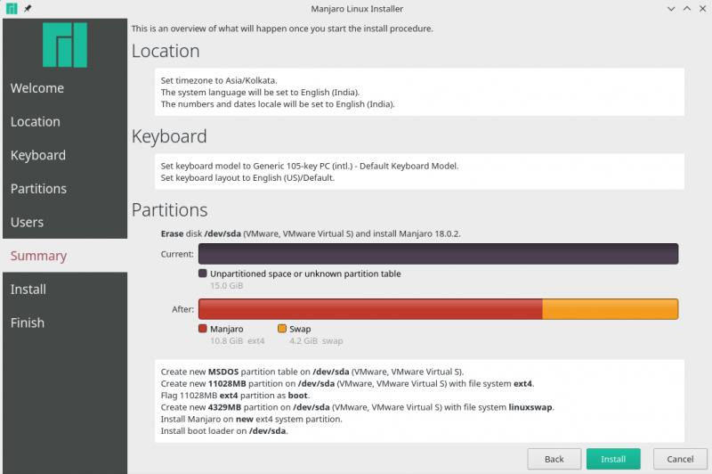 Обновить manjaro