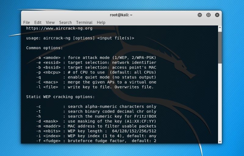 Aircrack Ng Kali Linux Tool