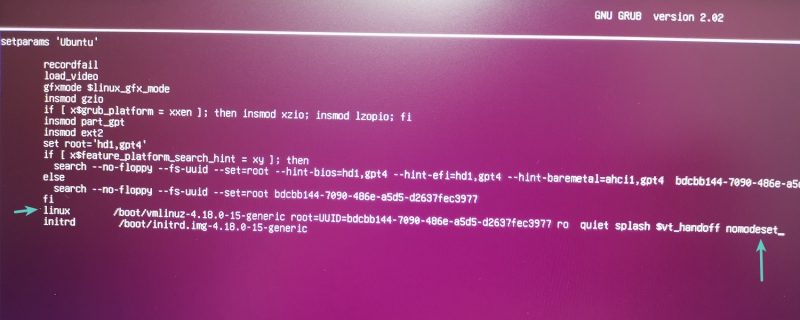 boot - How to fix screen glitching when trying to try or install ubuntu  in grub? - Ask Ubuntu