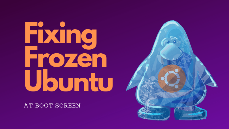 Boot freeze when using second monitor (Xubuntu 16.04)? - Ask Ubuntu