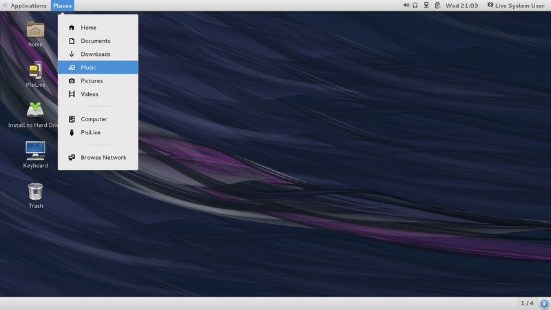 Scientific Linux 7 Screenshot