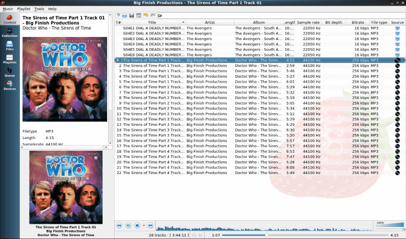 Strawberry Music Player 1.0.18 free instals