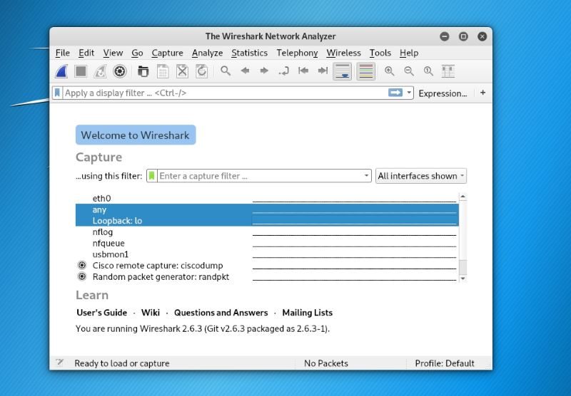 Wireshark Network Analyzer