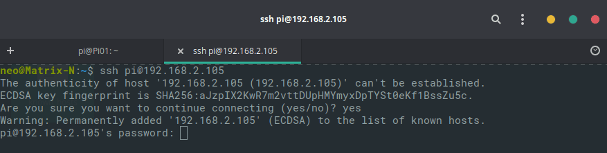 Ssh Into Pi Password