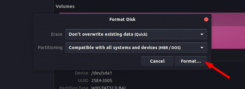 Format USB for creating Windows 10 Bootable USB