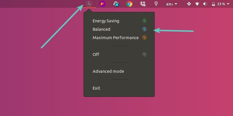 Slimbook Battery application