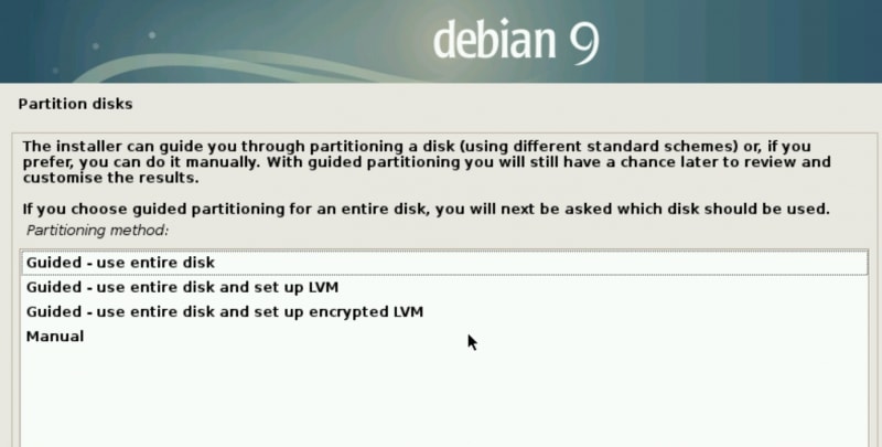 Partition Disk