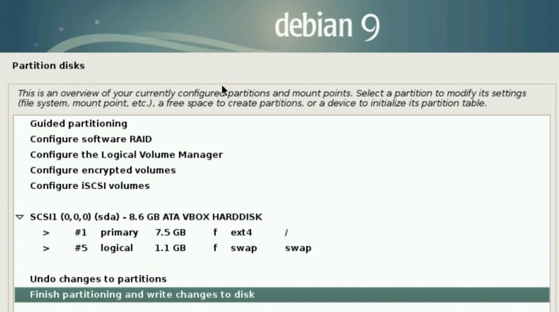 Partition Disk 4